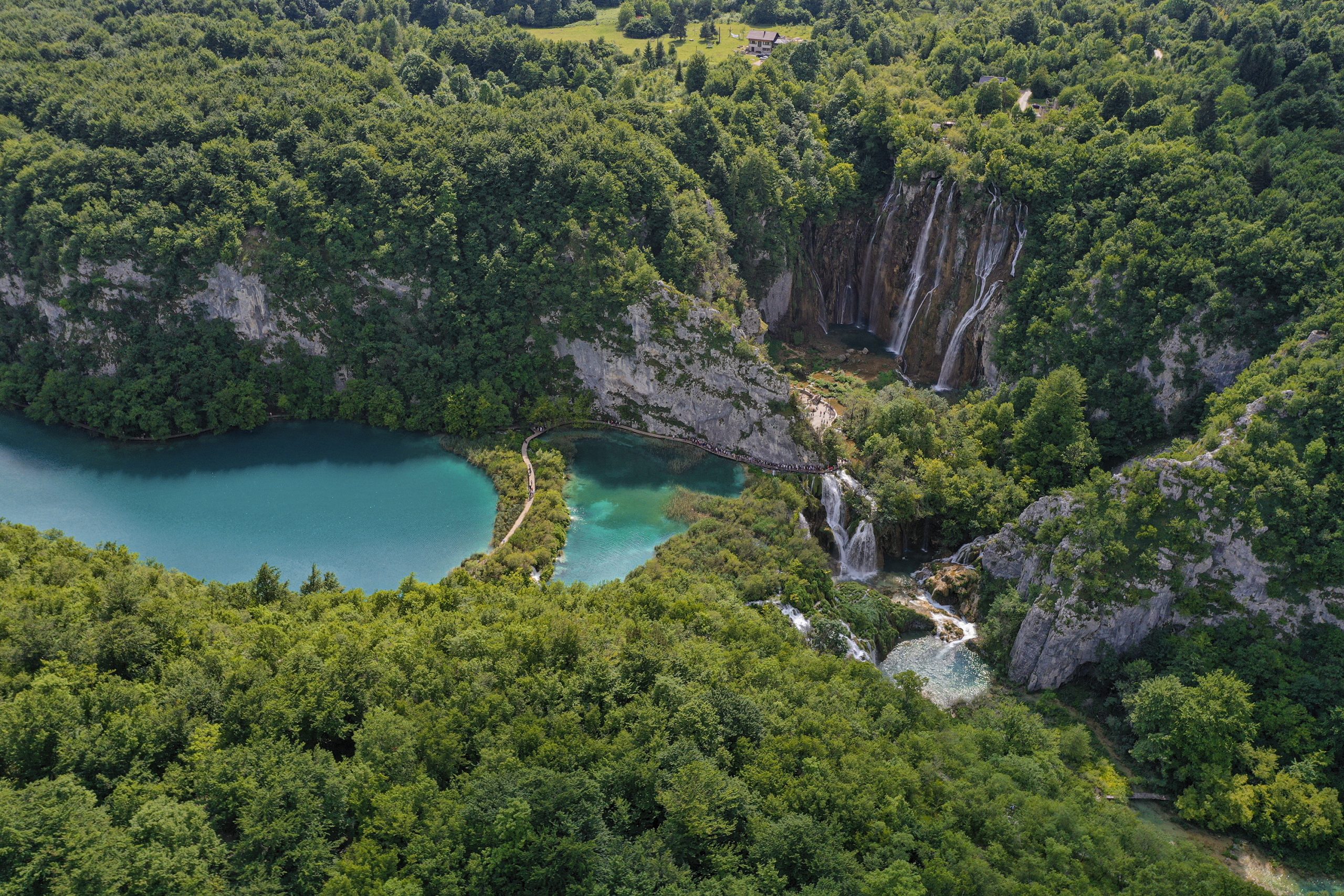 National park Plitvice lakes guided trip